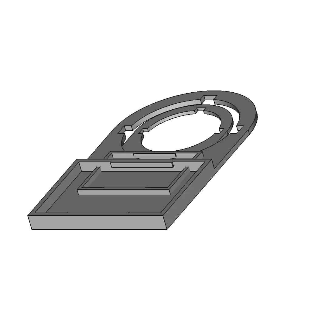 Porta Plaqueta Elesys - Pebz 22,5 161 491 - Standard Mechanical Component_60_30_degree_snapshot