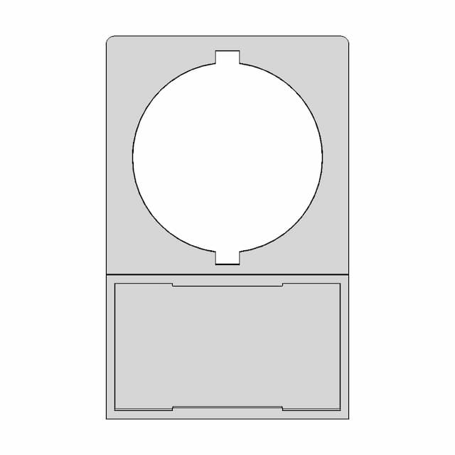 Porta Plaqueta Murr - Btk 22,5-86442016 | 3D Engineering Design File