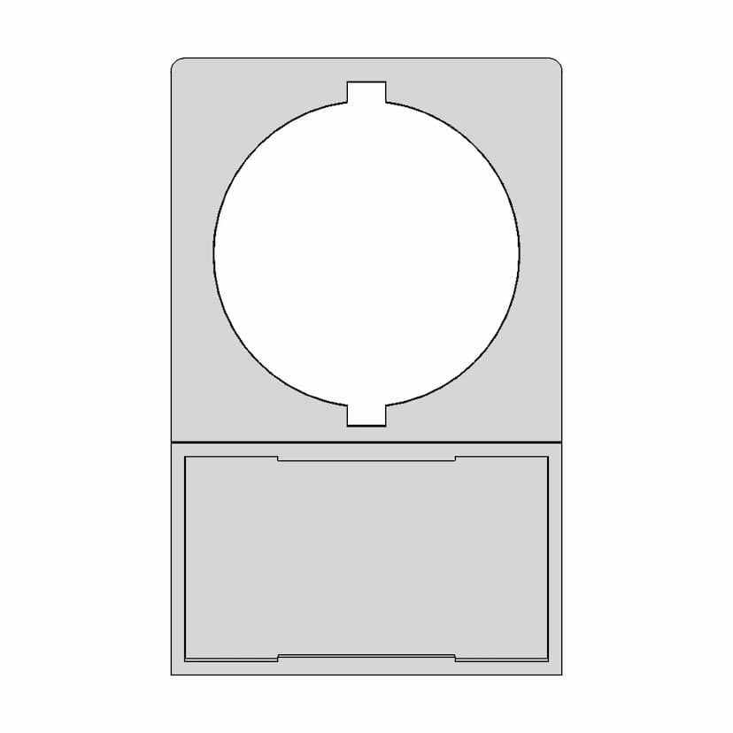Porta Plaqueta Murr - Btk 22,5-86442016 | 3D Engineering Design File