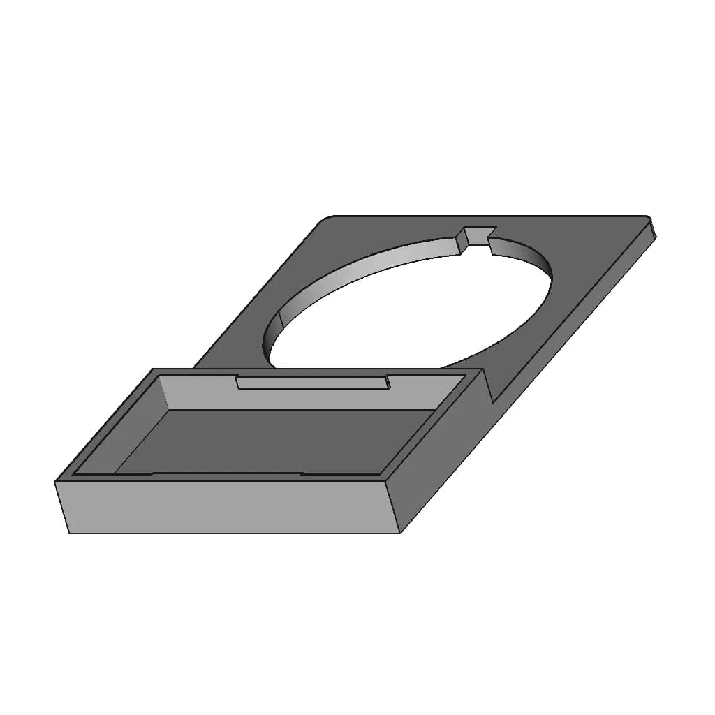 Porta Plaqueta Murr - Btk 22,5-86442016 | 3D Engineering Design File_60_30_degree_snapshot