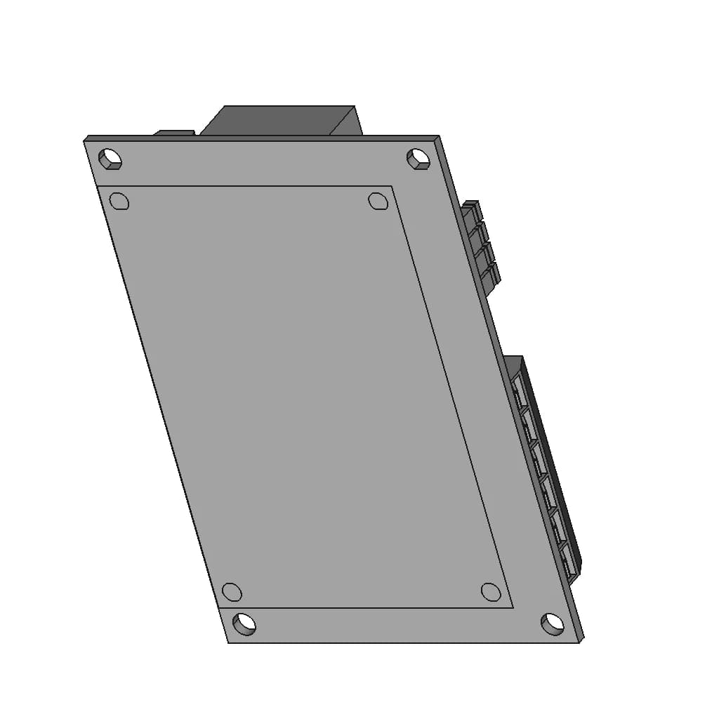 4 Channel Optocoupler Relay Board | 3D Engineering Design File_60_30_degree_snapshot