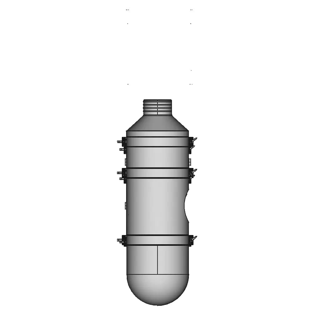 Head Float 18" 3M Length | High-Quality CAD Model_0_270_degree_snapshot