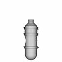 Head Float 18" 3M Length | High-Quality CAD Model_0_90_degree_snapshot