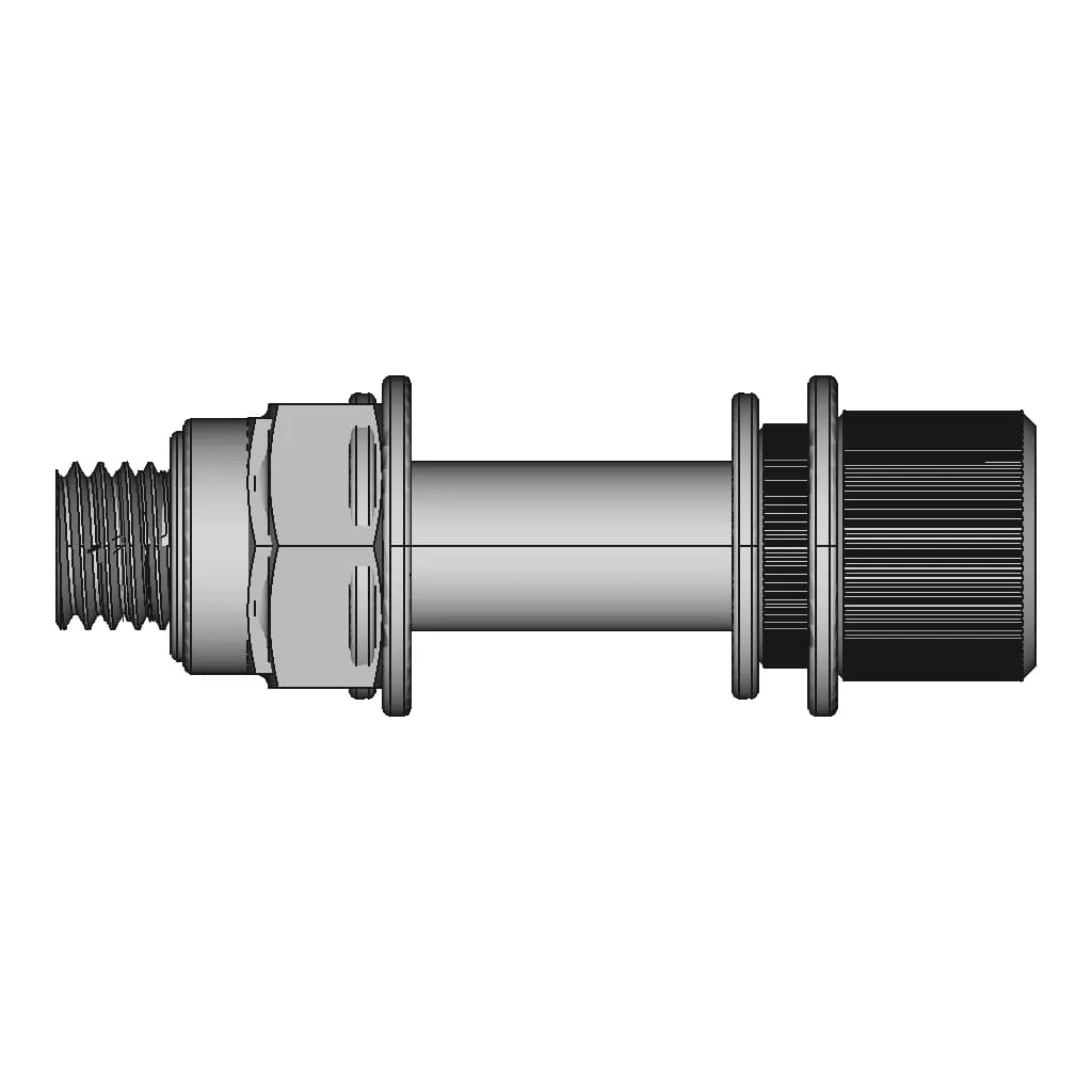M12 Hex Bolt With Nylock Nut - Standard Mechanical Component_0_270_degree_snapshot