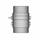 18" Hose Mid Mender - Downloadable CAD Representation_0_90_degree_snapshot