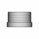 18" Hose End Mender - Downloadable CAD Representation_0_0_degree_snapshot