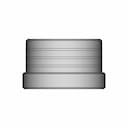 18" Hose End Mender - Downloadable CAD Representation_0_270_degree_snapshot