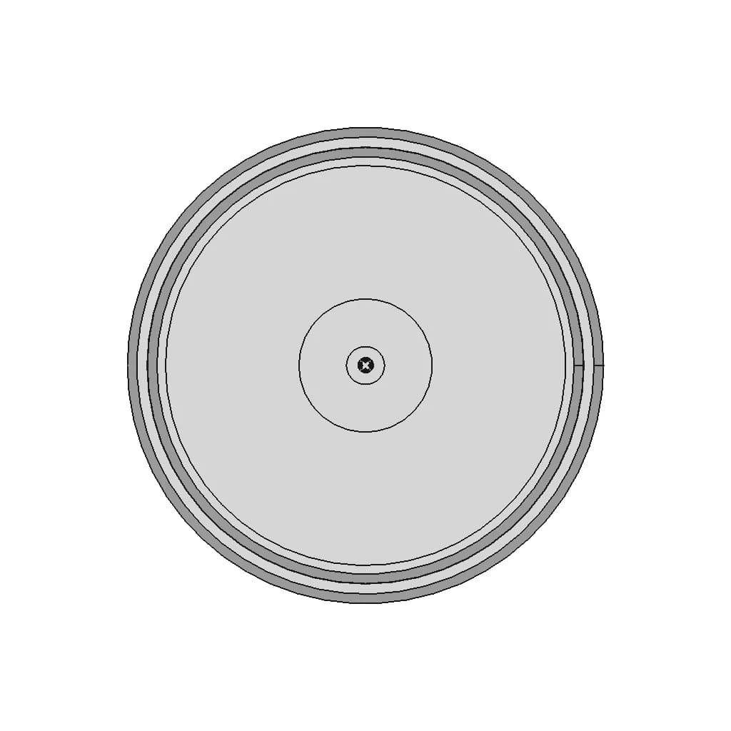 18" Hose End Mender - Downloadable CAD Representation_270_0_degree_snapshot