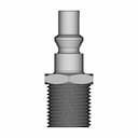 Air Fitting 3/8" Bsp With Check Valve - Downloadable CAD Representation_0_270_degree_snapshot