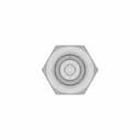 Air Fitting 3/8" Bsp With Check Valve - Downloadable CAD Representation_270_0_degree_snapshot