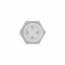 Air Fitting 3/8" Bsp With Check Valve - Downloadable CAD Representation_90_0_degree_snapshot