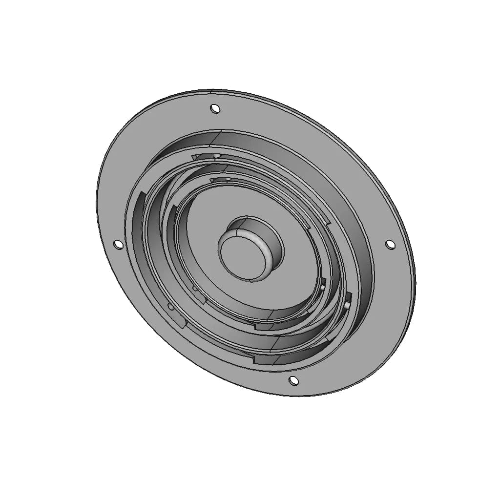 Inspection Hatch Aisi 316 Passage 120 Mm 20.100.40 Osculati - Standard Mechanical Component_60_30_degree_snapshot