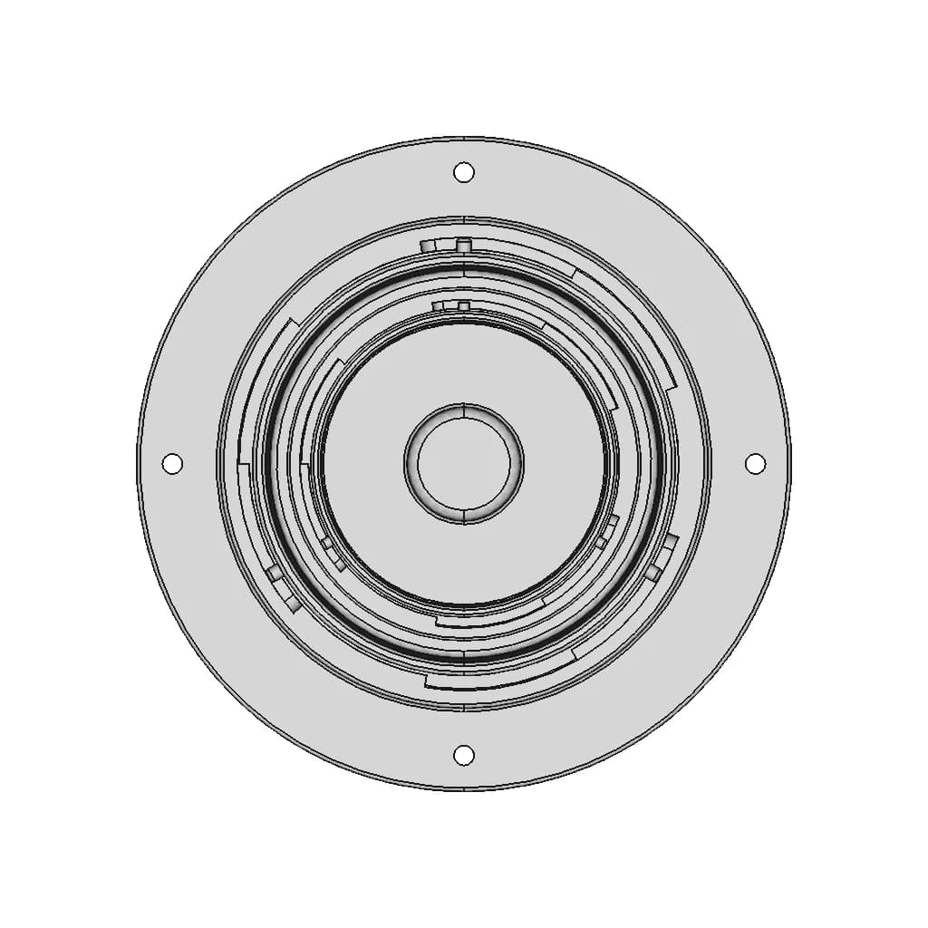 Inspection Hatch Aisi 316 Passage 120 Mm 20.100.40 Osculati - Standard Mechanical Component_90_0_degree_snapshot