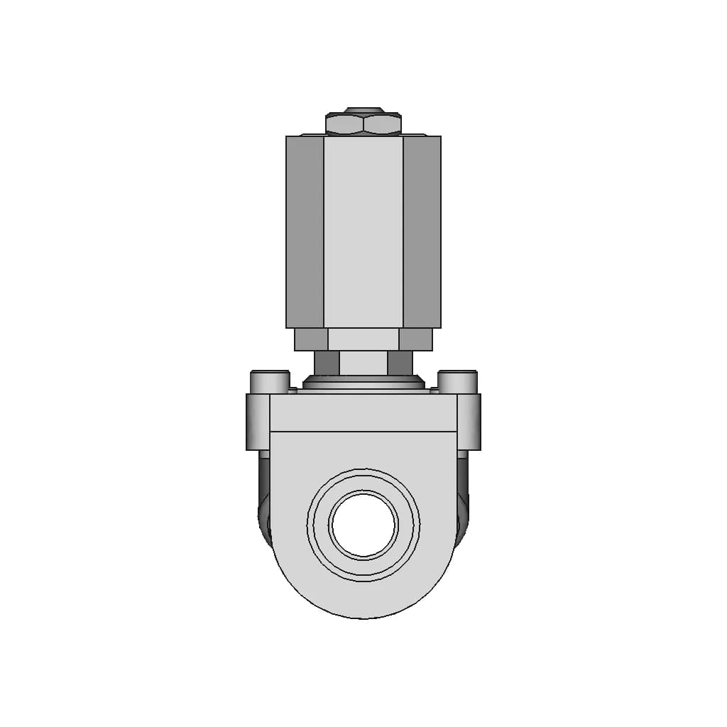 2Way Pilot Operated Nc Solenoid Valve 3/4'' Bspp(F) - Standard Mechanical Component_90_0_degree_snapshot