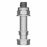 M24 Partial Thread With Washer And Nyloc Nut - Downloadable CAD Representation_270_0_degree_snapshot