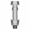 M24 Partial Thread With Washer And Nyloc Nut - Downloadable CAD Representation_90_0_degree_snapshot