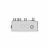 Line6 Helix Hx Stomp Multi Effect - Downloadable CAD Representation_0_270_degree_snapshot
