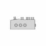 Line6 Helix Hx Stomp Multi Effect - Downloadable CAD Representation_0_90_degree_snapshot
