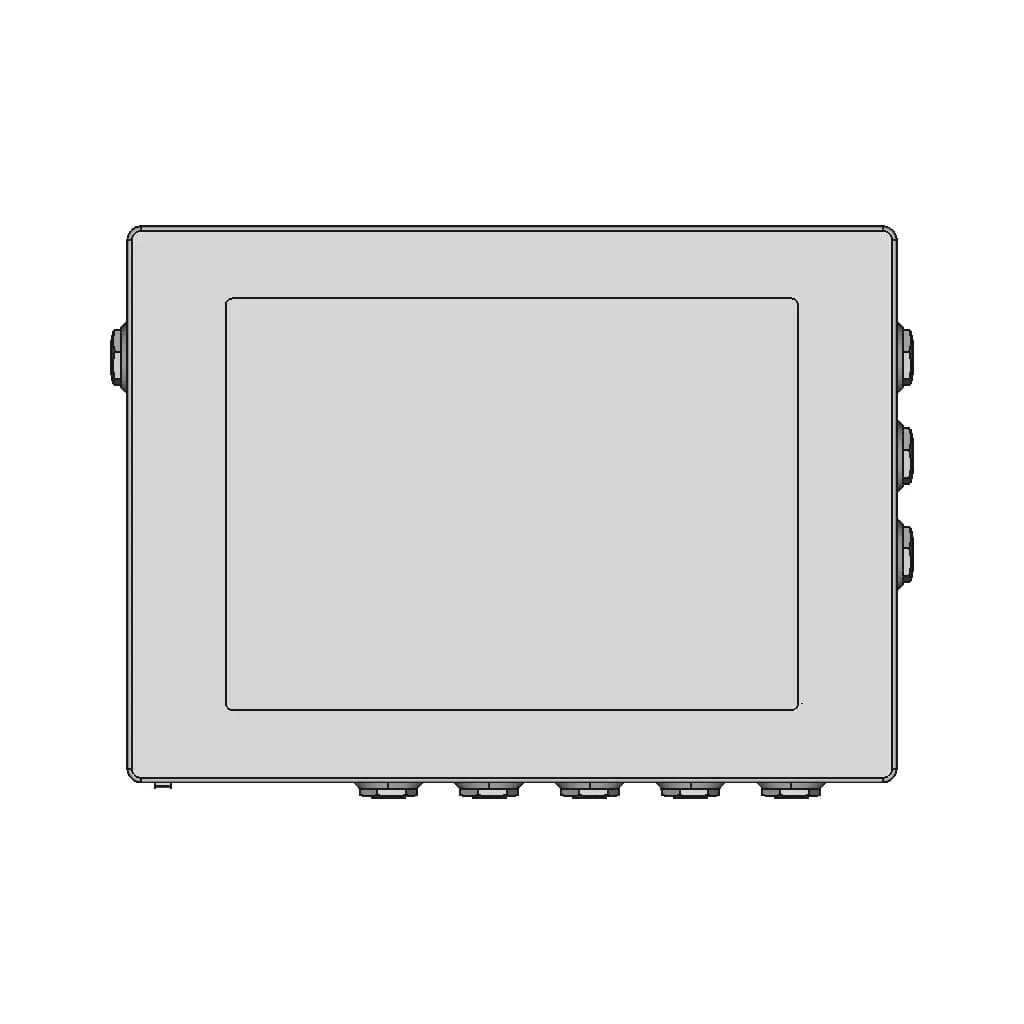 Line6 Helix Hx Stomp Multi Effect - Downloadable CAD Representation_90_0_degree_snapshot