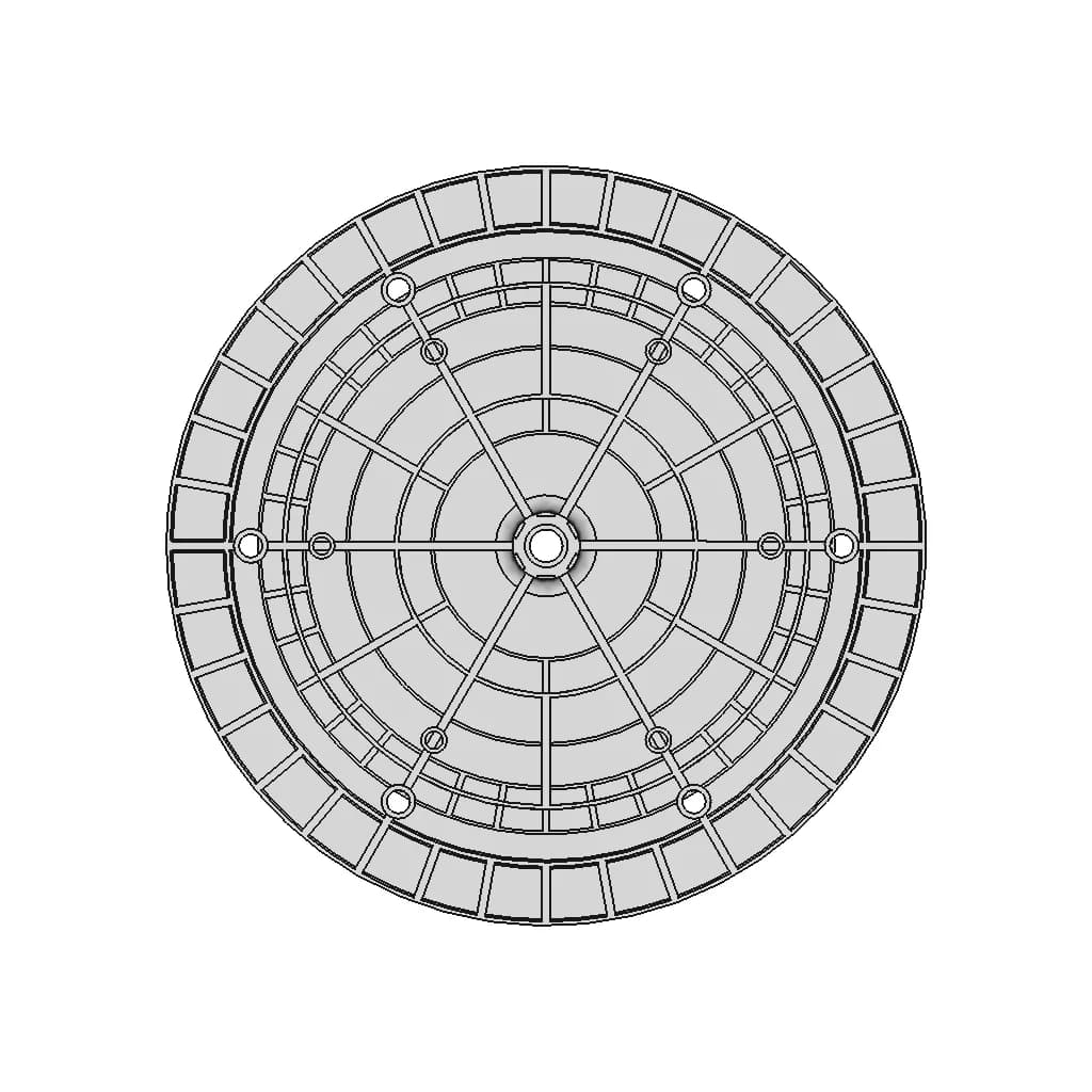 Carousel Tool Organiser - Downloadable CAD Representation_0_0_degree_snapshot