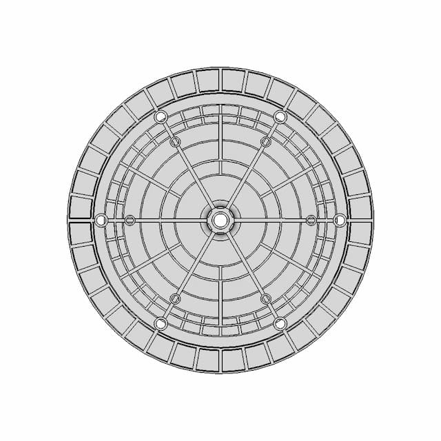 Carousel Tool Organiser - Downloadable CAD Representation