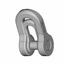 D Shackle With Countersunk Pin - Downloadable CAD Representation_60_30_degree_snapshot