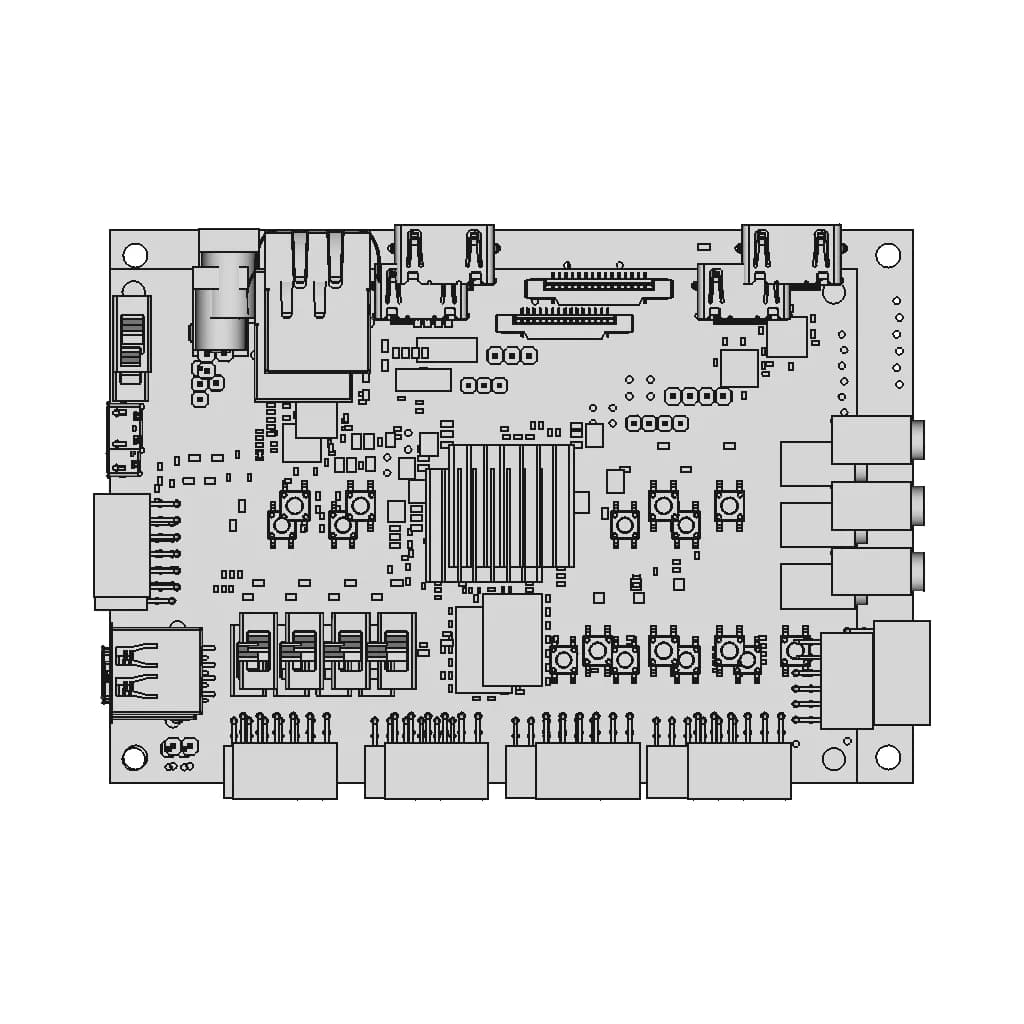 Zybo Z7 7020 - Standard Mechanical Component_0_0_degree_snapshot