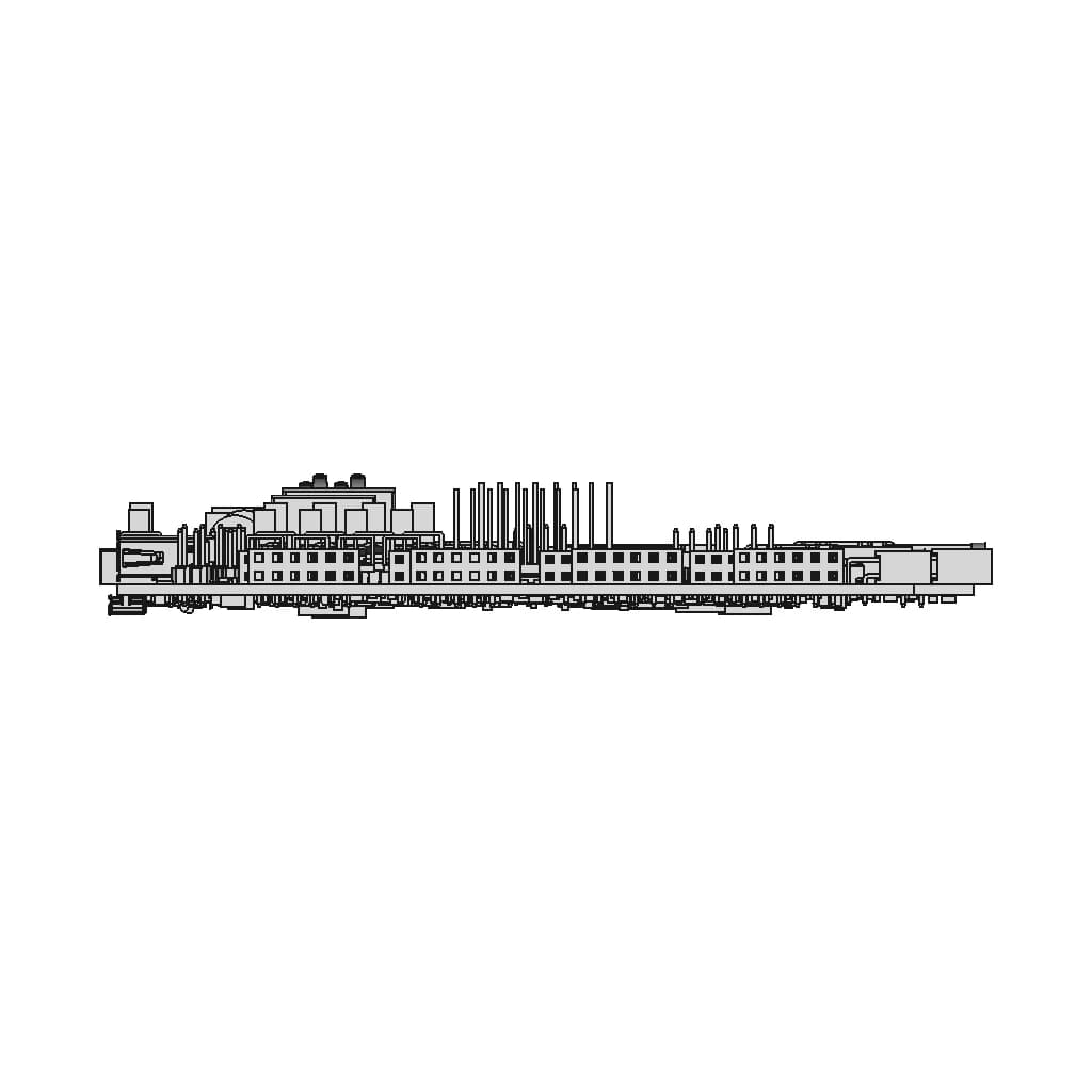 Zybo Z7 7020 - Standard Mechanical Component_90_0_degree_snapshot