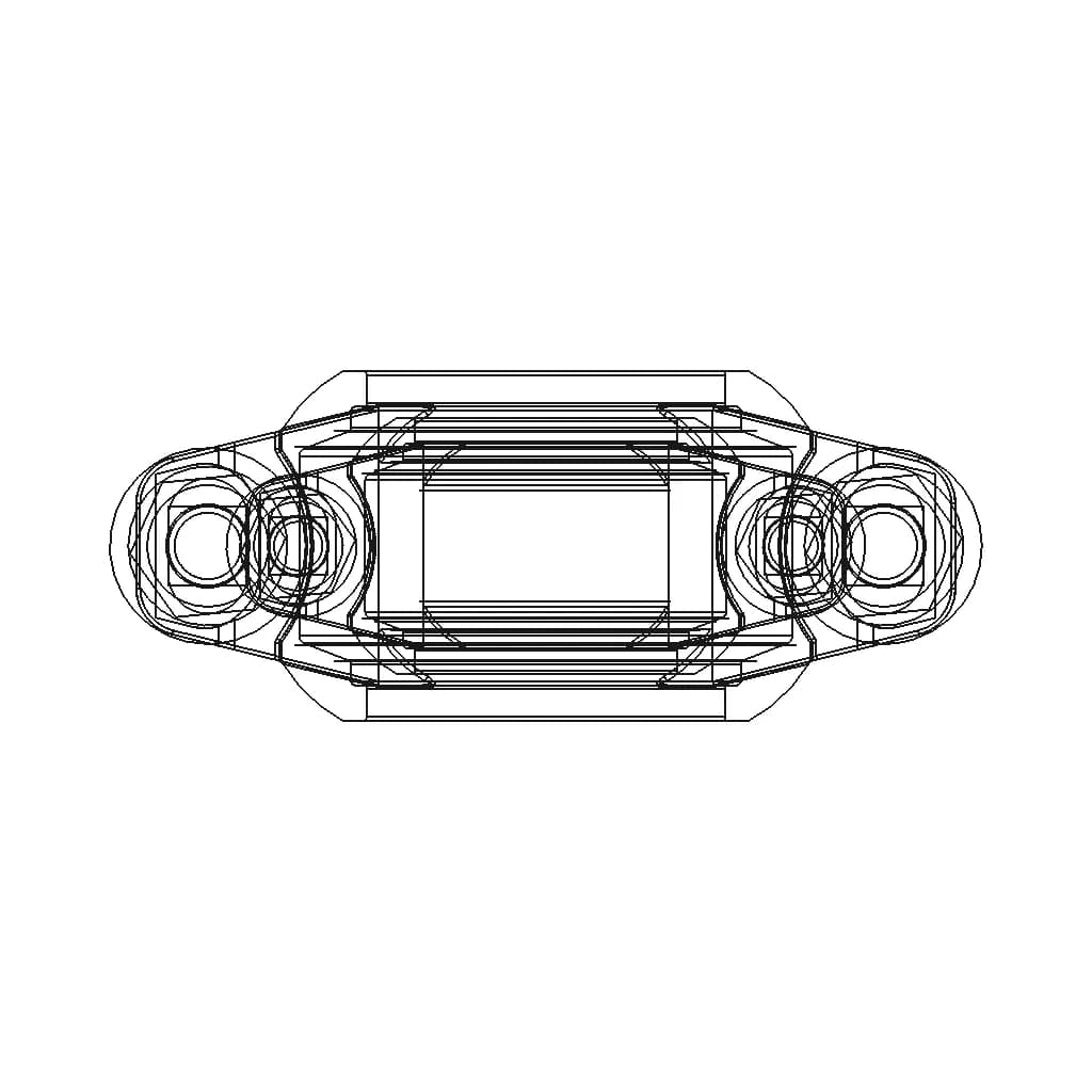 Pipe Coupling 1 1/2'' (Dn40) 450Psi (31 Bar) Aisi316 - Standard Mechanical Component_0_0_degree_snapshot