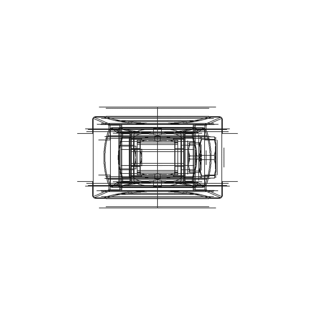 Pipe Coupling 1 1/2'' (Dn40) 450Psi (31 Bar) Aisi316 - Standard Mechanical Component_0_90_degree_snapshot