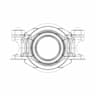 Pipe Coupling 1 1/2'' (Dn40) 450Psi (31 Bar) Aisi316 - Standard Mechanical Component_270_0_degree_snapshot