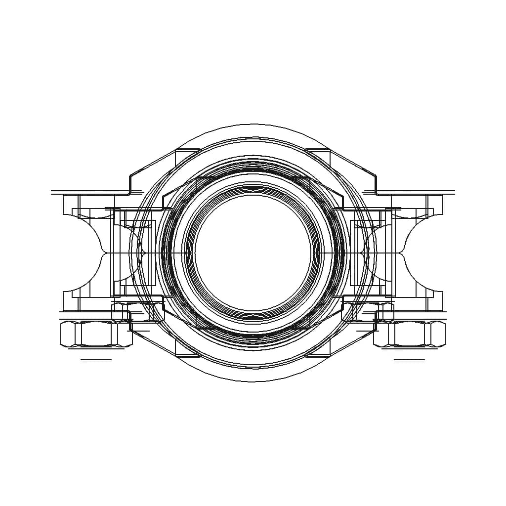 Pipe Coupling 1 1/2'' (Dn40) 450Psi (31 Bar) Aisi316 - Standard Mechanical Component_90_0_degree_snapshot
