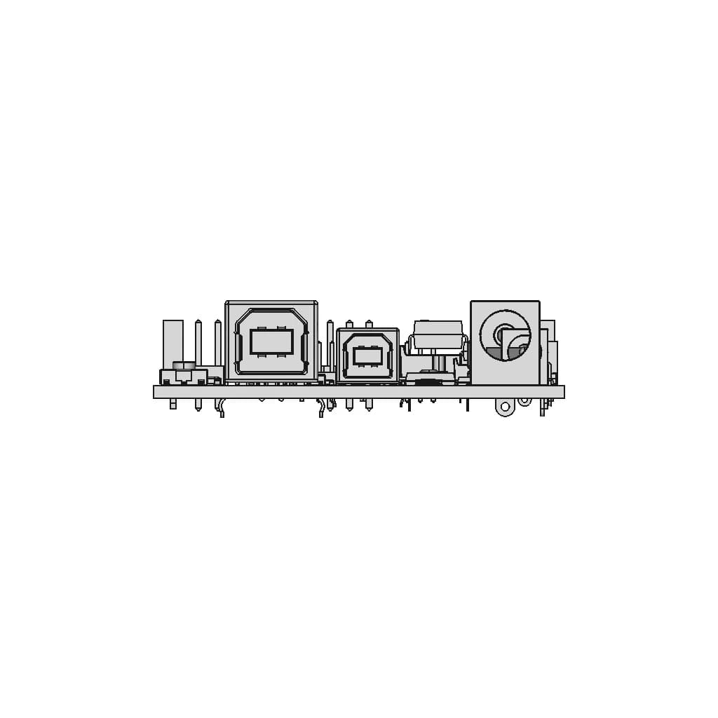 Arduino Uno | High-Quality CAD Model_0_0_degree_snapshot