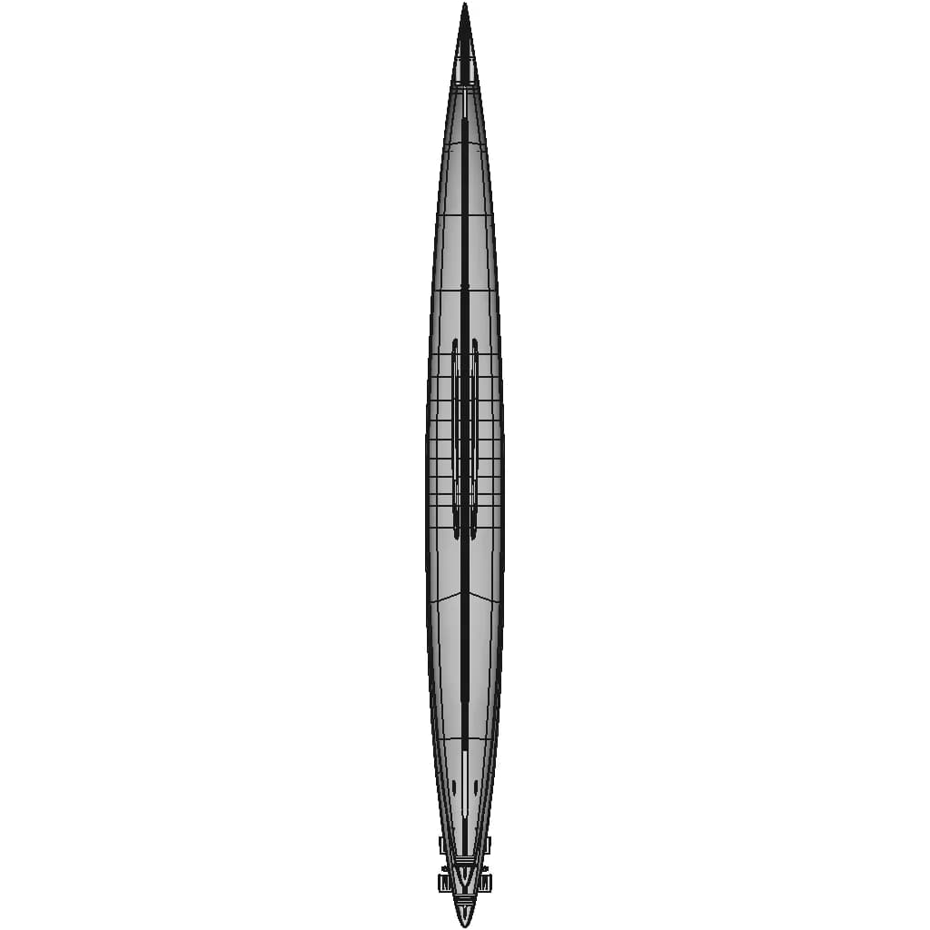 Ijn Type B-1 I-15 Submarine - Downloadable CAD Representation_0_0_degree_snapshot
