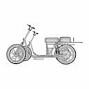 Electric Moped - Standard Mechanical Component_0_0_degree_snapshot