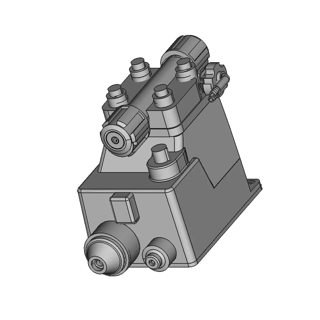 Dosing Pump Olimpia Low Flow | High-Quality CAD Model_60_30_degree_snapshot
