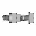 M8 Bolt With Washer And Nyloc Nut - Downloadable CAD Representation_0_270_degree_snapshot
