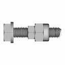 M8 Bolt With Washer And Nyloc Nut - Downloadable CAD Representation_0_90_degree_snapshot