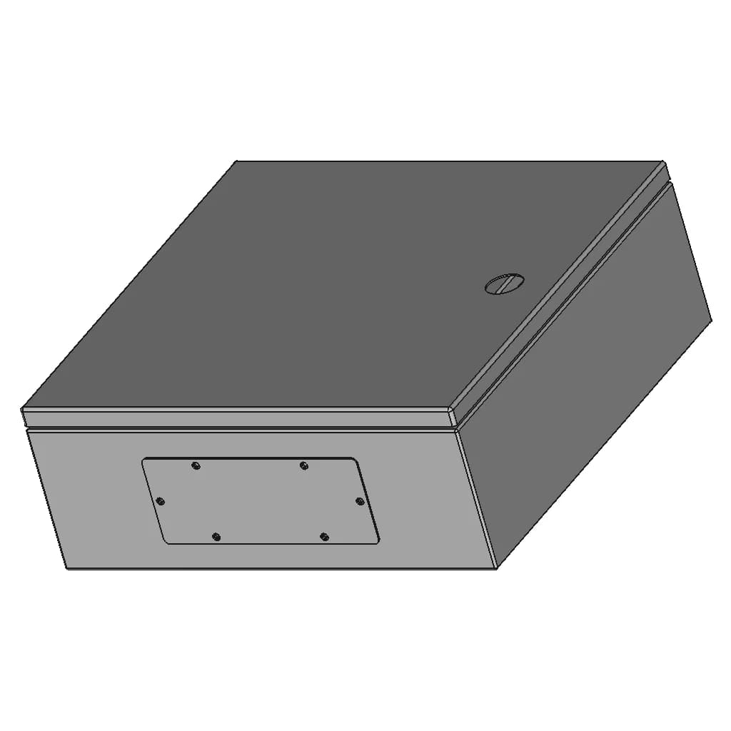Schaltschrank/Control Cabinet 400X400X150 | 3D Engineering Design File_60_30_degree_snapshot
