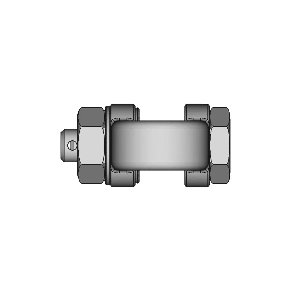 D Shackle Stainless | High-Quality CAD Model_0_0_degree_snapshot