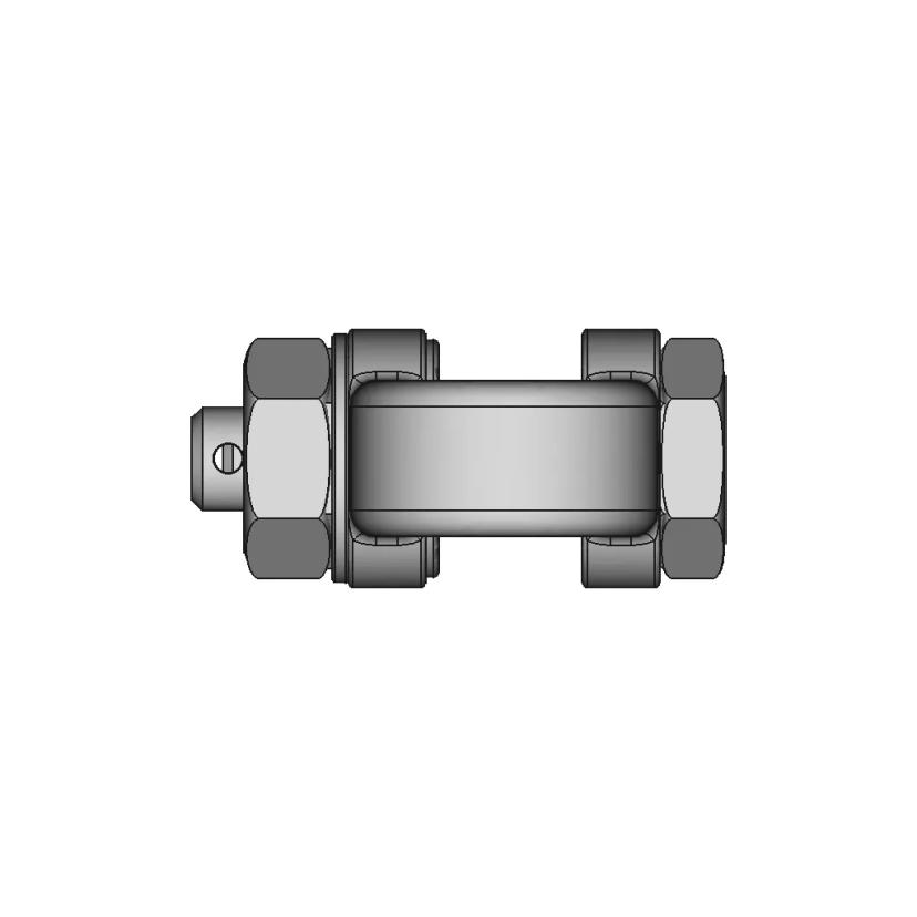 D Shackle Stainless | High-Quality CAD Model