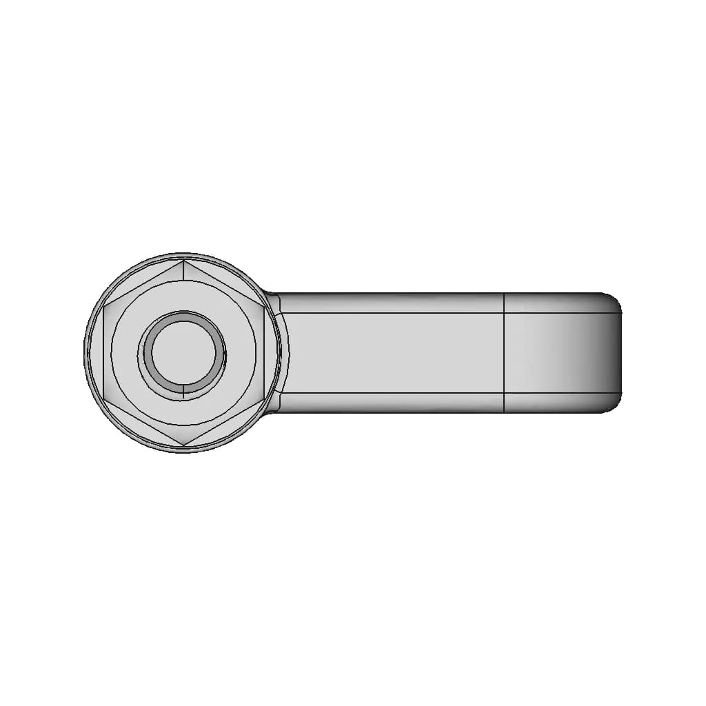 D Shackle Stainless | High-Quality CAD Model_0_270_degree_snapshot