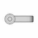 D Shackle Stainless | High-Quality CAD Model_0_270_degree_snapshot
