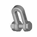 D Shackle Stainless | High-Quality CAD Model_60_30_degree_snapshot