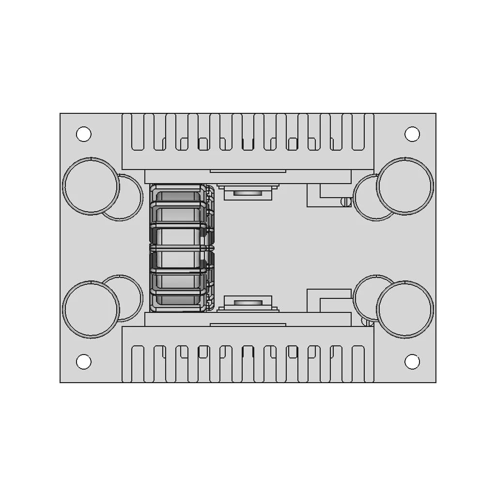 Dc-Dc Step Down Step Up Buck Converter Cc-Cv 8A - Standard Mechanical Component_270_0_degree_snapshot