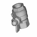 Full Port Ball Valve 1_2'' Genebre Pn63 Cf8M Ref_2009 04 | 3D Engineering Design File_60_30_degree_snapshot