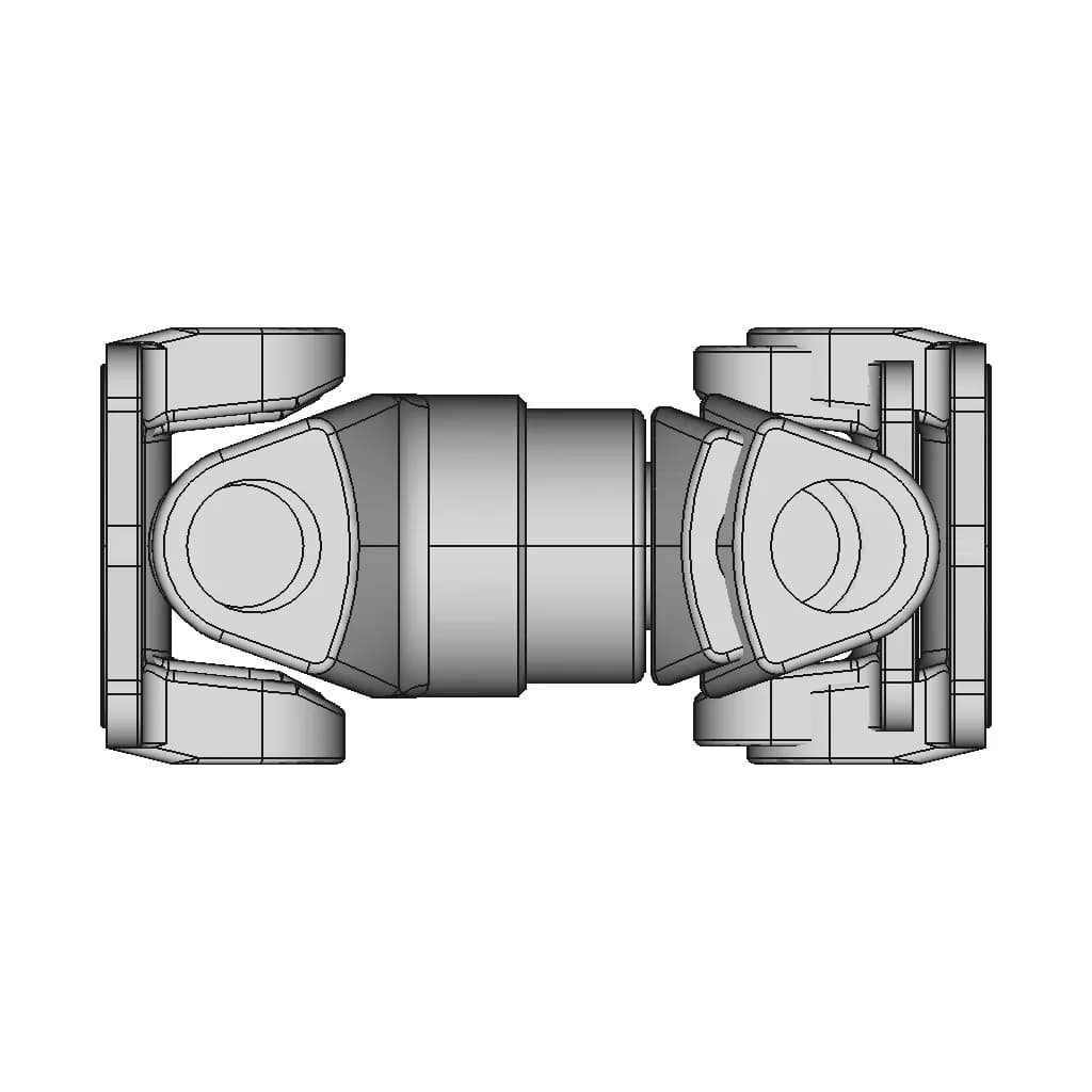 Sliding Universal Joint Quicksilver | 3D Engineering Design File_0_90_degree_snapshot