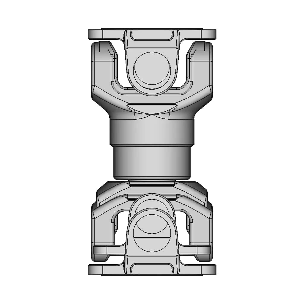 Sliding Universal Joint Quicksilver | 3D Engineering Design File_90_0_degree_snapshot