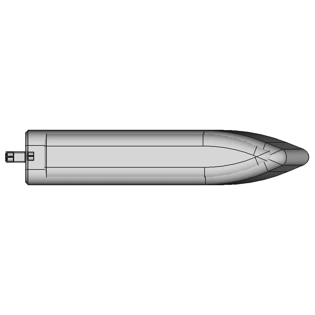 Motor Boat - Downloadable CAD Representation_90_0_degree_snapshot