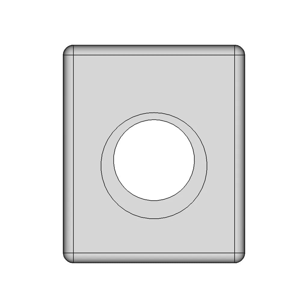 100A Mrbf Terminal Fuse | High-Quality CAD Model_90_0_degree_snapshot